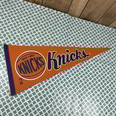 Vintage New York Knicks Pennant Full Size 30x12 1960’s