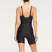 Skims Unlined Body Core Sculpt Plunge Mid Thigh Bodysuit Size S