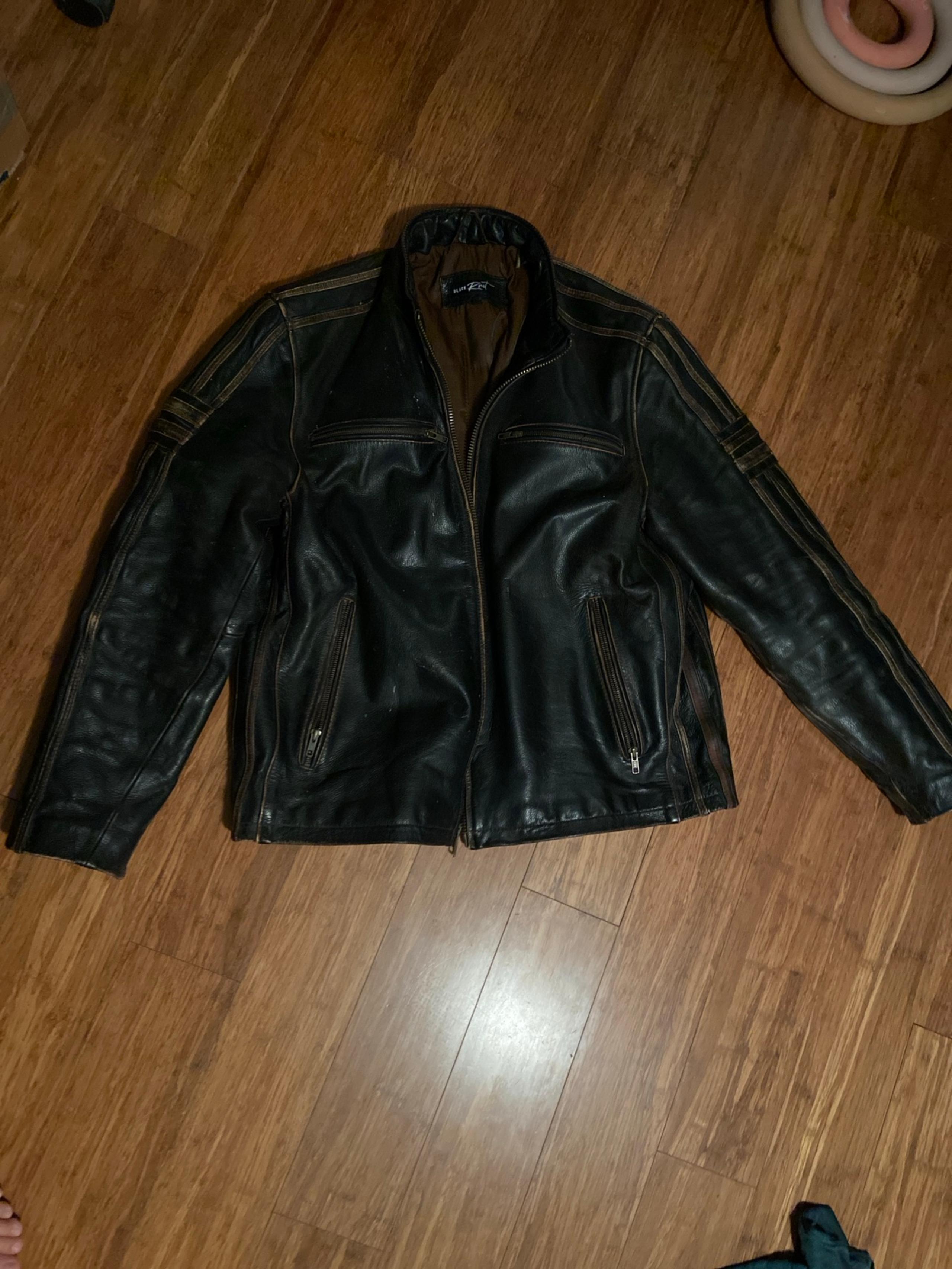 Leather jacket