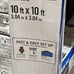 Everbilt 10 ft. x 10 ft. Blue Instant Canopy Pop Up Tent