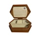 Gorgeous One of a Kind Marquetry Jewelry Box From 1988 Titled Rose ! Piece of A