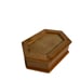 Gorgeous One of a Kind Marquetry Jewelry Box From 1988 Titled Rose ! Piece of A