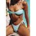 NWT Princess Polly KEYTON BLUE FLORAL Set (Bikini & Top) size 0