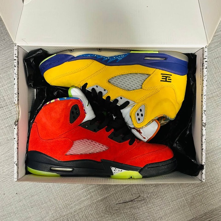 Jordan 5 Retro What The SIZE 7Y