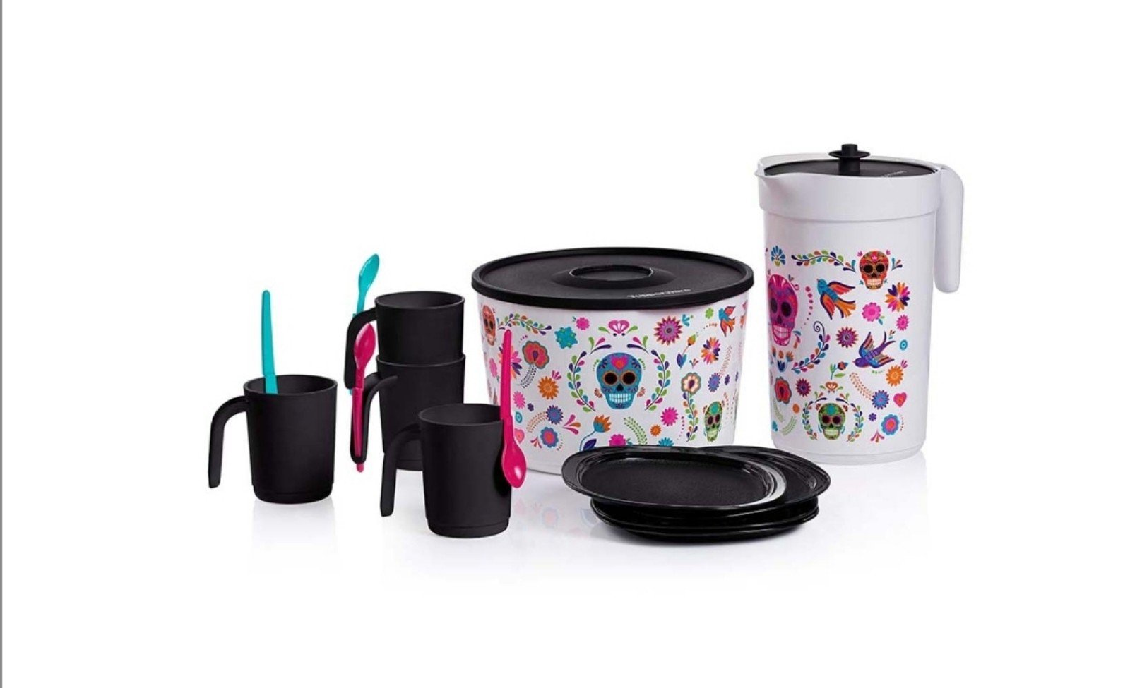 Dia de los muertos serving set