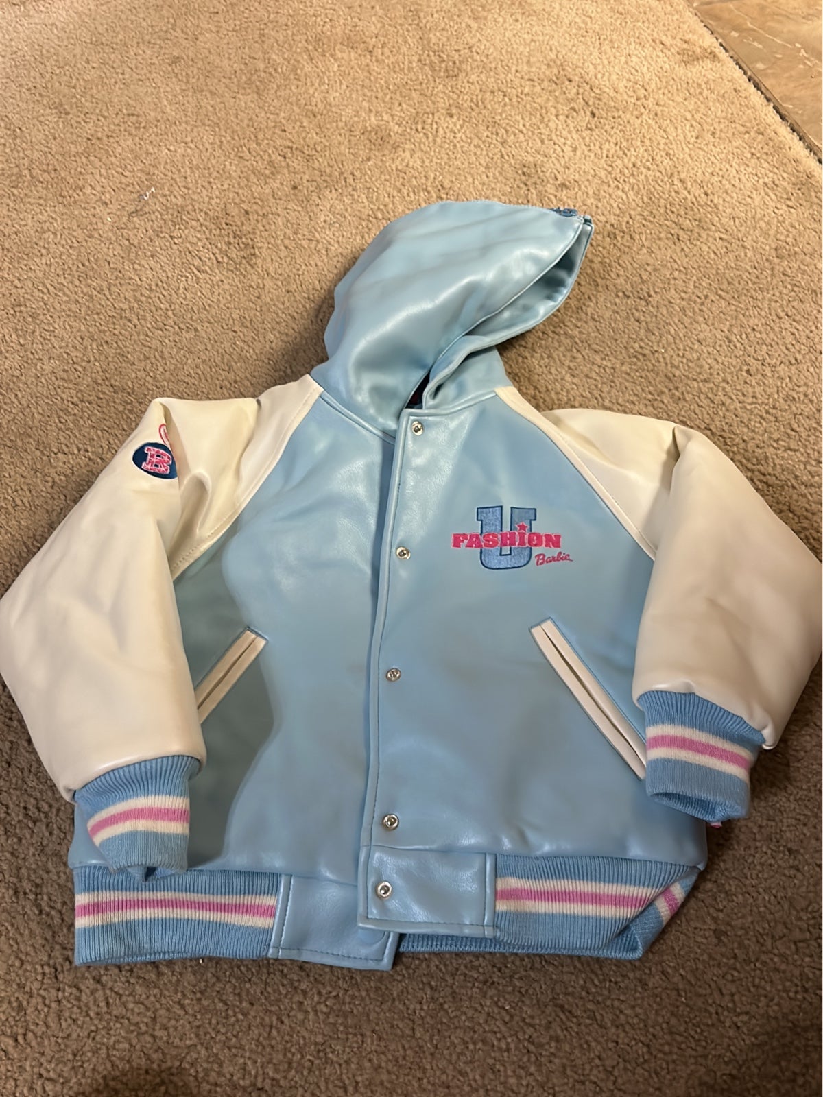Little girl’s Rare Barbie vintage Univercity jacket