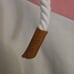 Wanakome Selene Color Block Hoodie Pink Cream Tan Size M