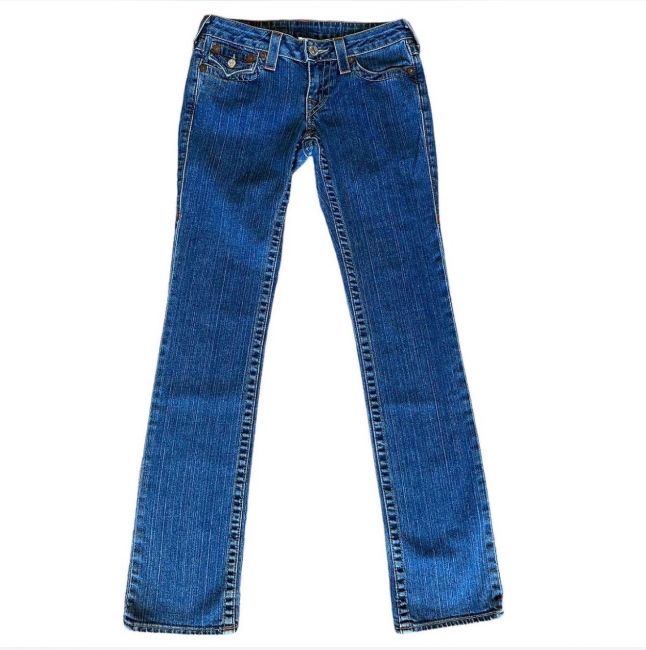 Y2K True Religion Billy Low Rise Women Denim Jeans