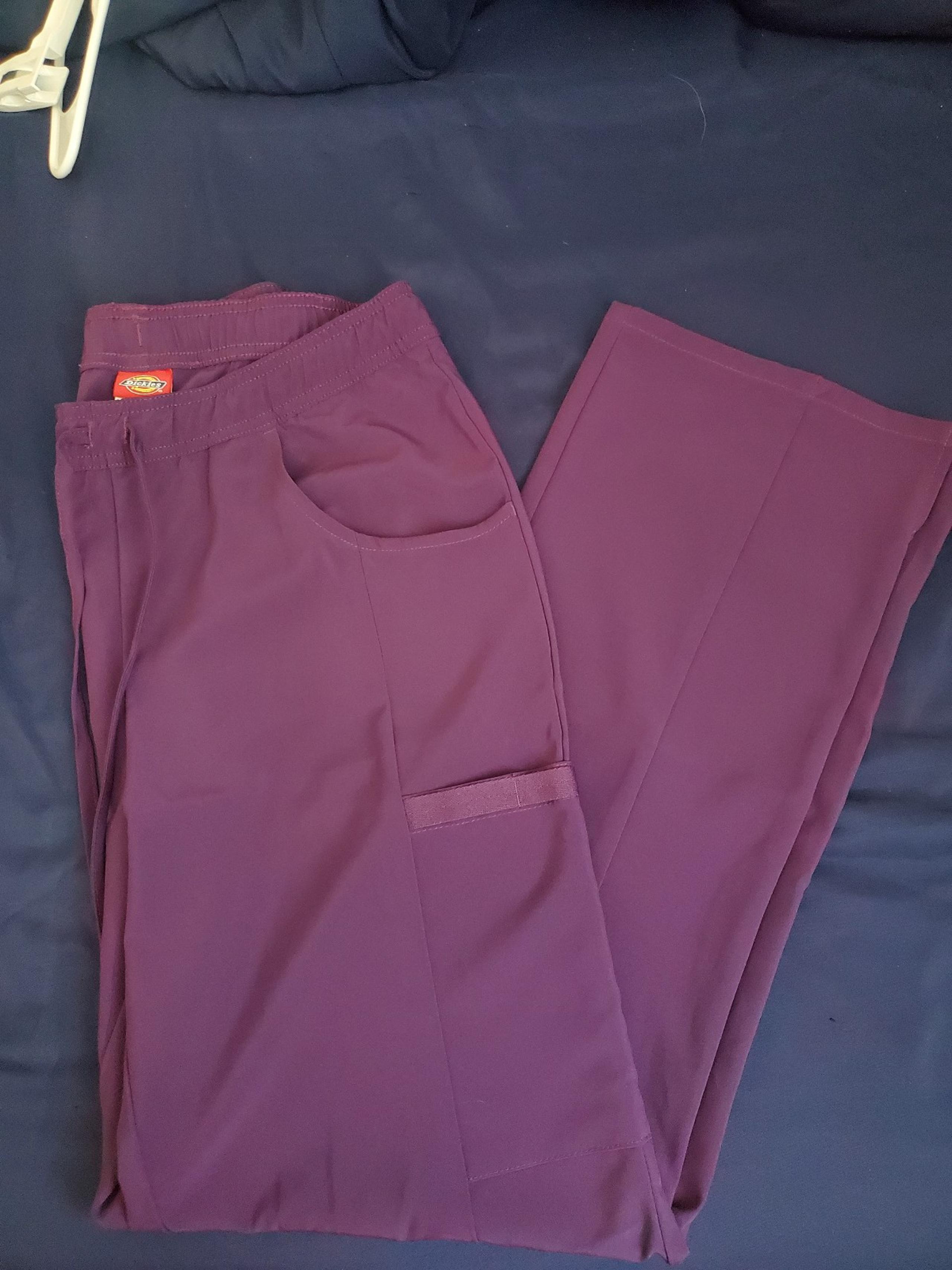 Purple Dickies Scrub Pants