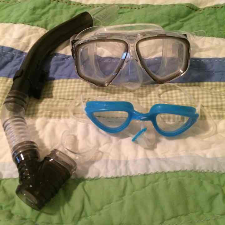 Snorkeling and goggles (price not firm)