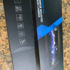 Mirror mounted dash camera
