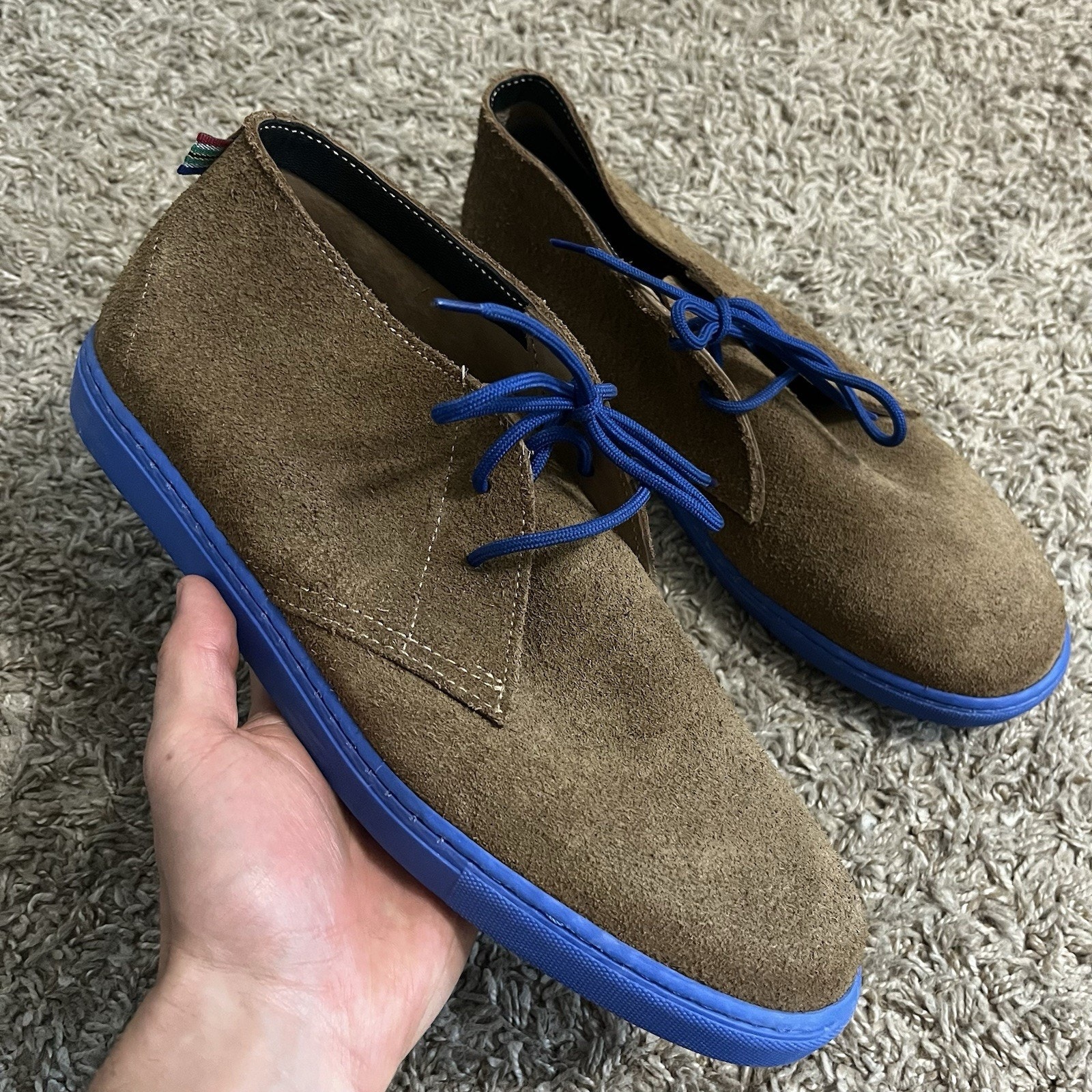 Veldskoen Langarm Sneaker Suede Leather Chukka Desert Boots Size 10