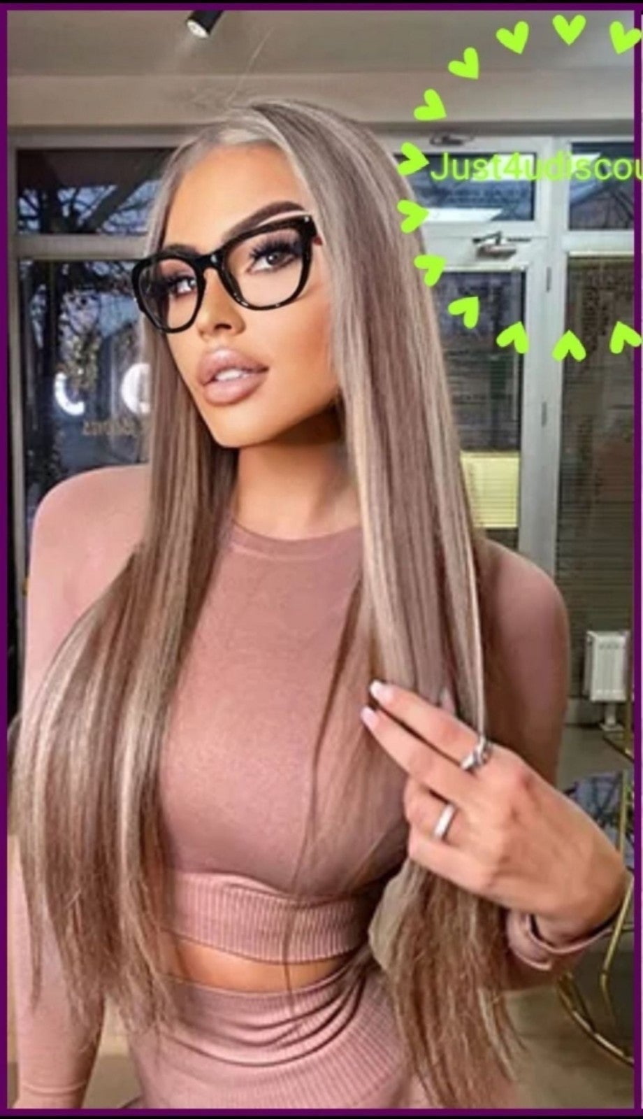 Blonde chocolate piano color lace wig