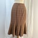 Vintage Dolce Gabbana Wool Skirt Sz 40