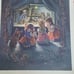 Set of 8 Vintage Irene Dash - Tasha Tudor Cards Children Praying over Manger