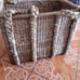 Montecito Extra Large Rectangular Chunky Woven Basket by Jack Arnold