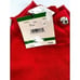 Anne Klein Sweater Top Large Red Women's Mock Button-Accent NEW