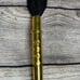 Vintage Christian Dior makeup brush Gold DIOR