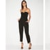 Express Strapless Sweetheart Black Jumpsuit with Pockets Sz 8 NWOT