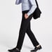 Kenneth Cole Reaction Men's Suit Separate Slim Fit Dress Pants Black Size 34x32