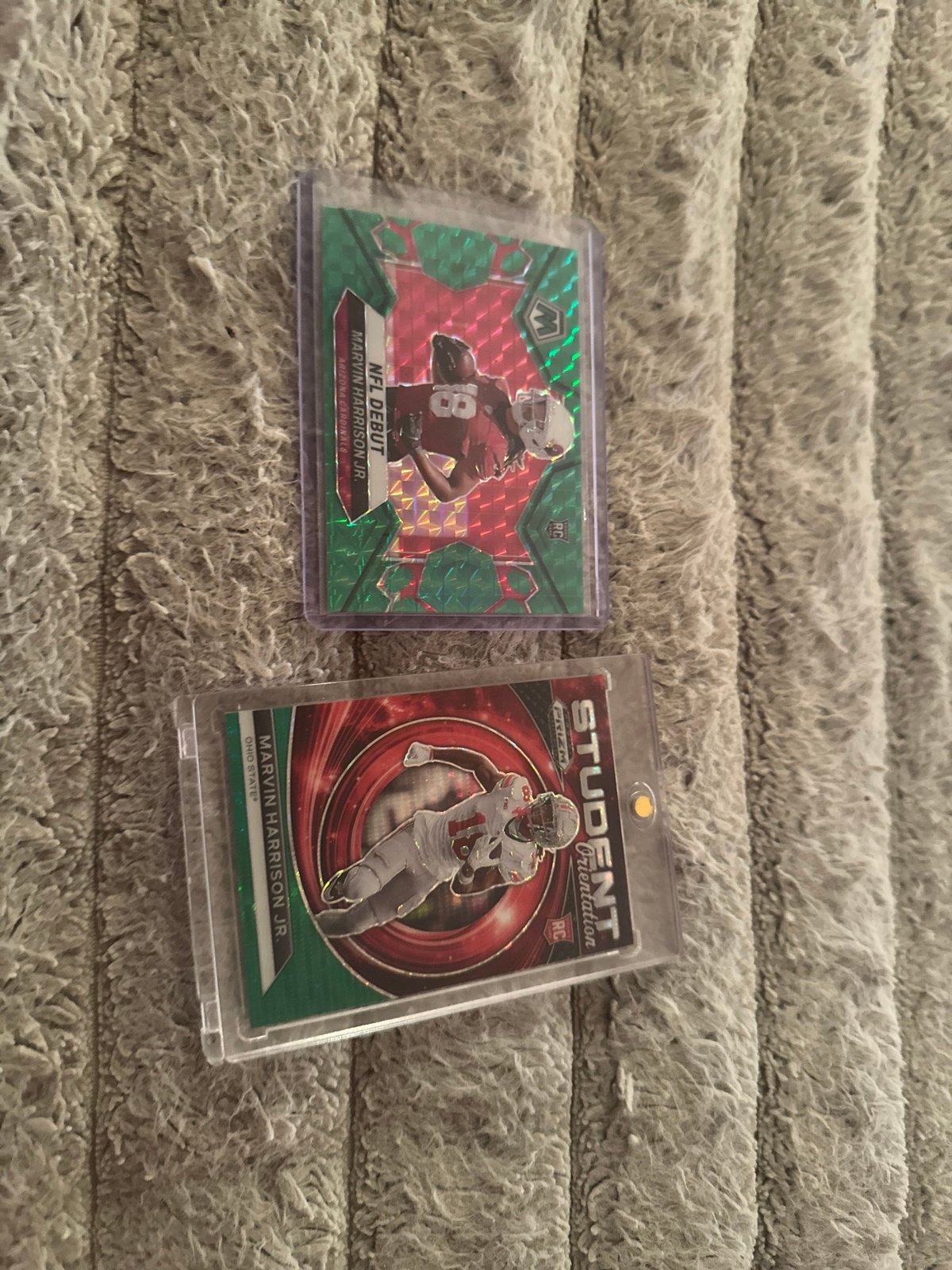 Marvin Harrison Junior football card lot /25