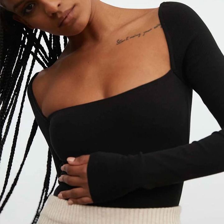 Atoir Sportsclub The Bambi Bodysuit in Black