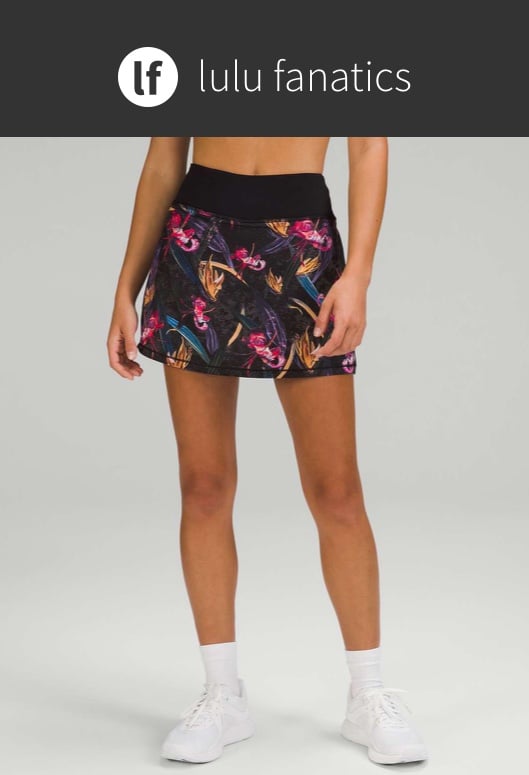 Lululemon Pace Rival Skirt Size 6