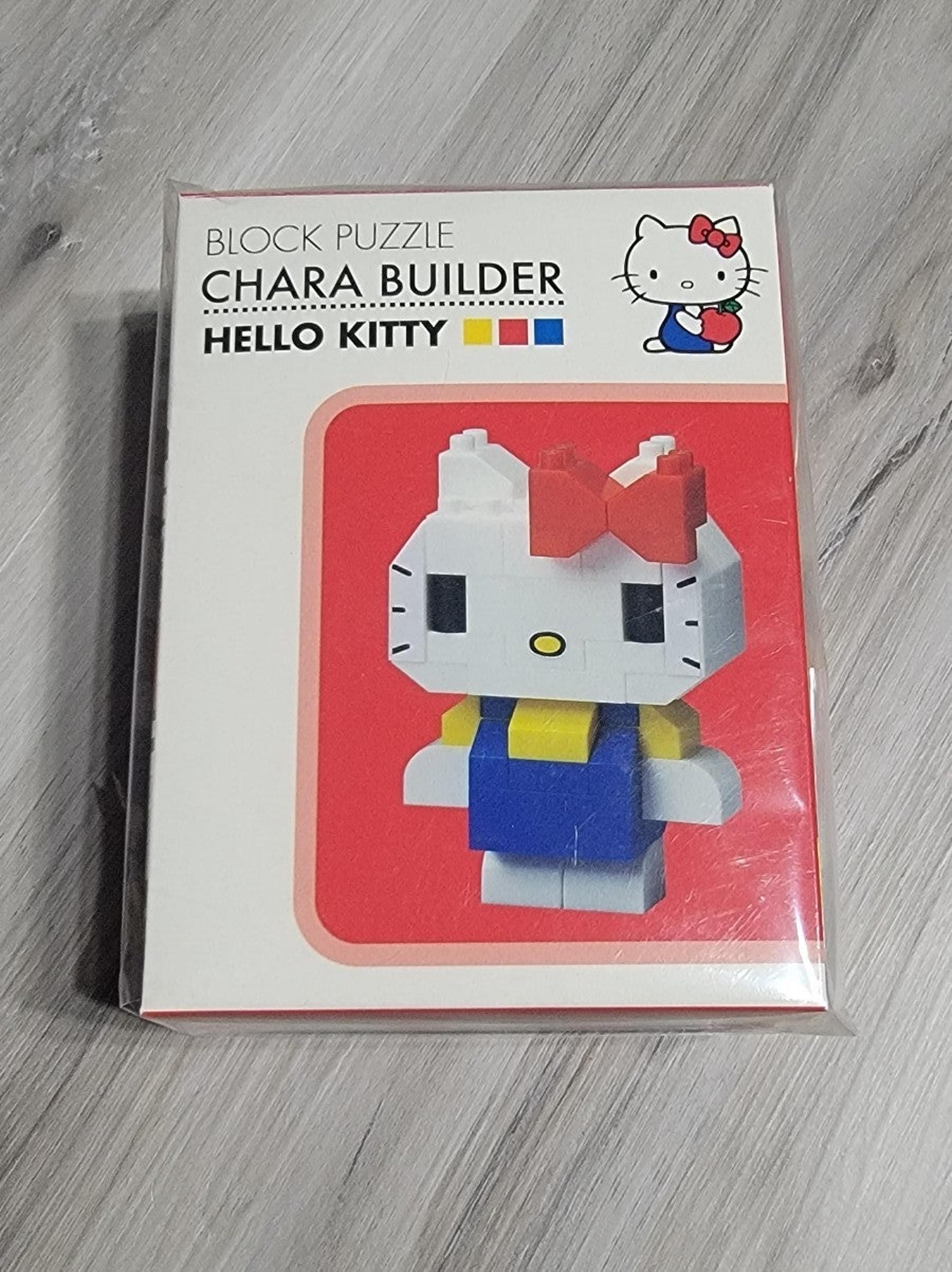 Hello kitty block puzzle chara builder figure