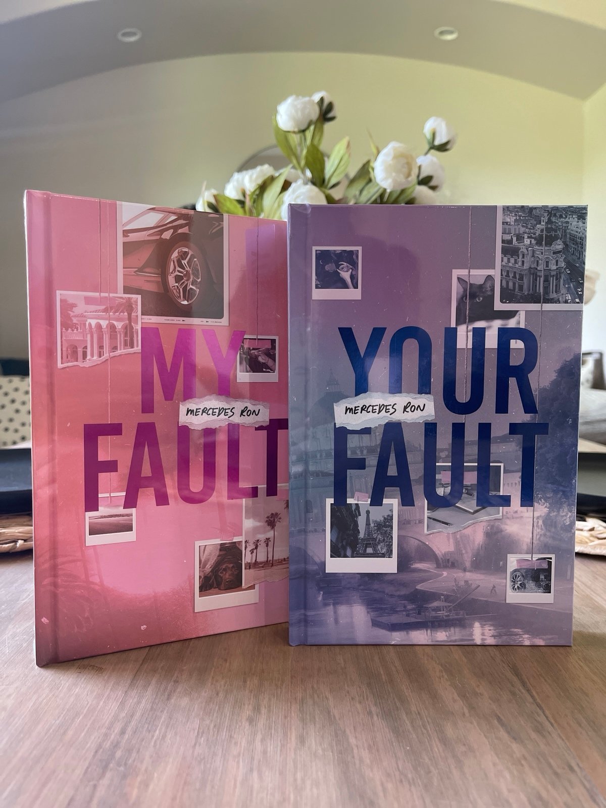My Fault & Your Fault by Mercedes Ron—ETERNAL EMBERS exclusives