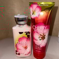 Cherry blossom body lotion & body cream