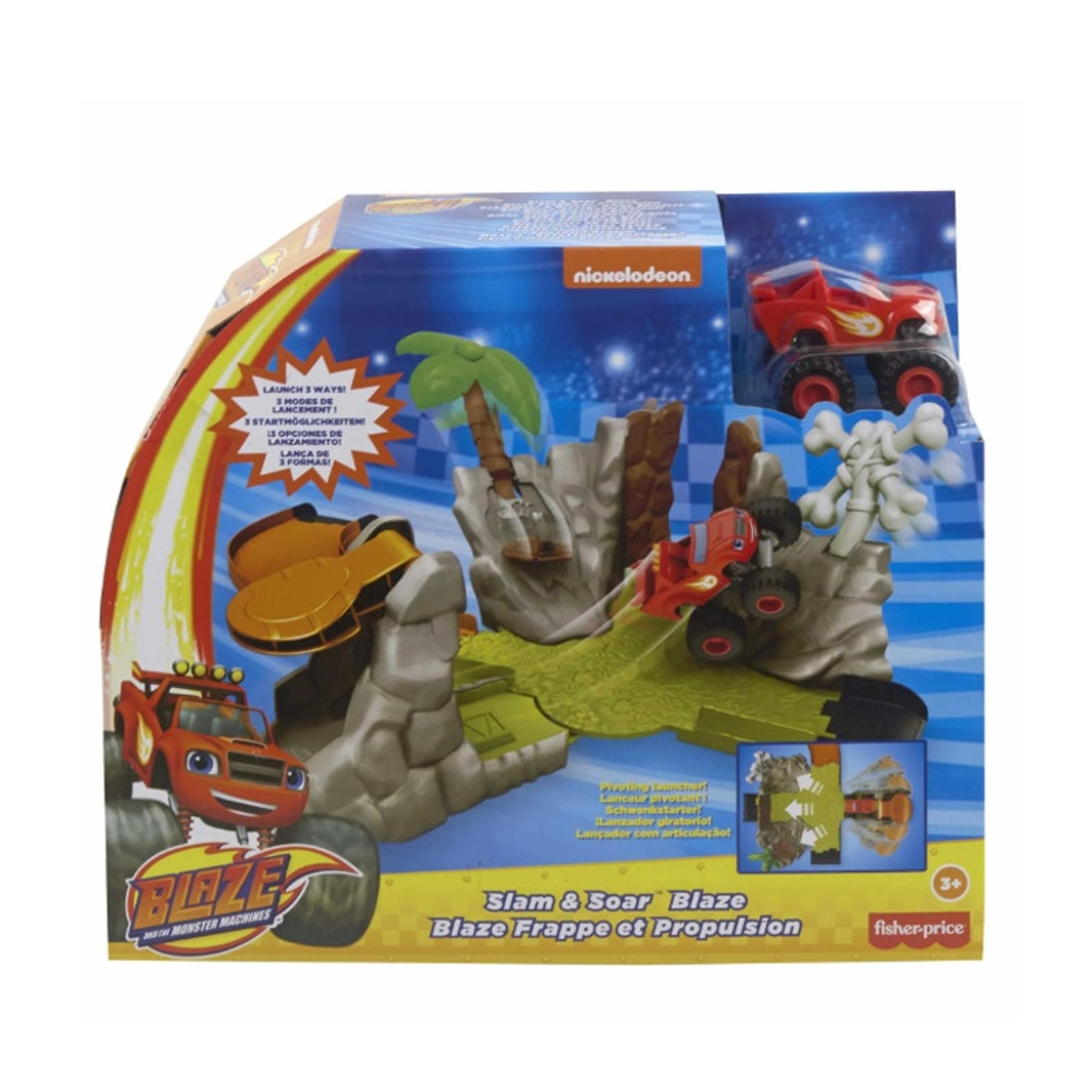 Nickelodeon Fisher-Price Blaze and the Monster Machines Slam & Soar Track - NEW