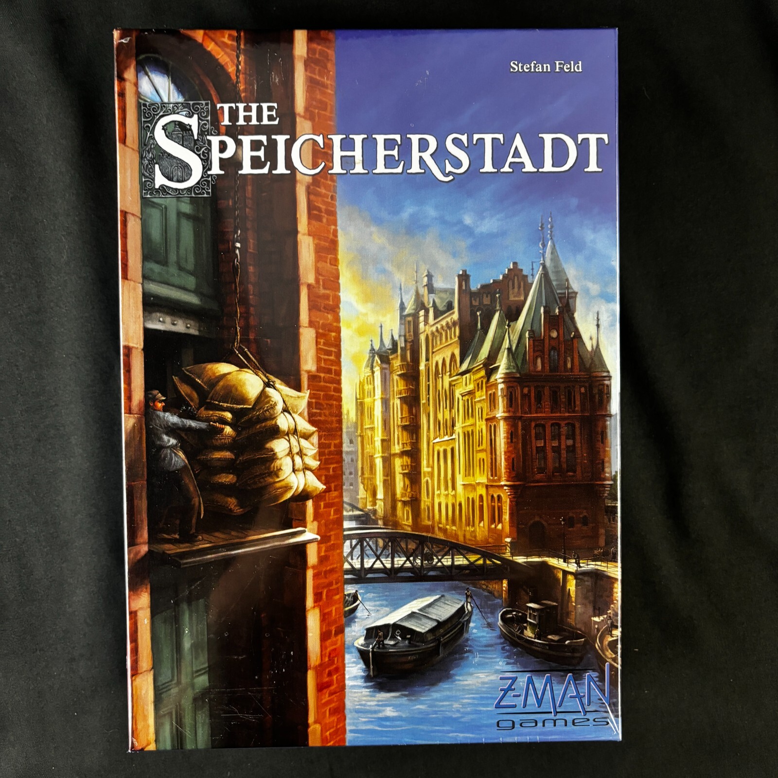 NEW Z-Man Games The Speicherstadt Auction Board Game by Designer Stefan Feld