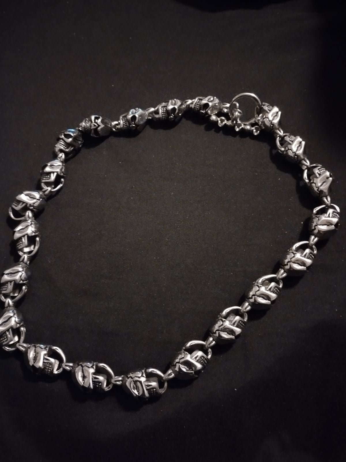 Stainless Steel Skull Necklace