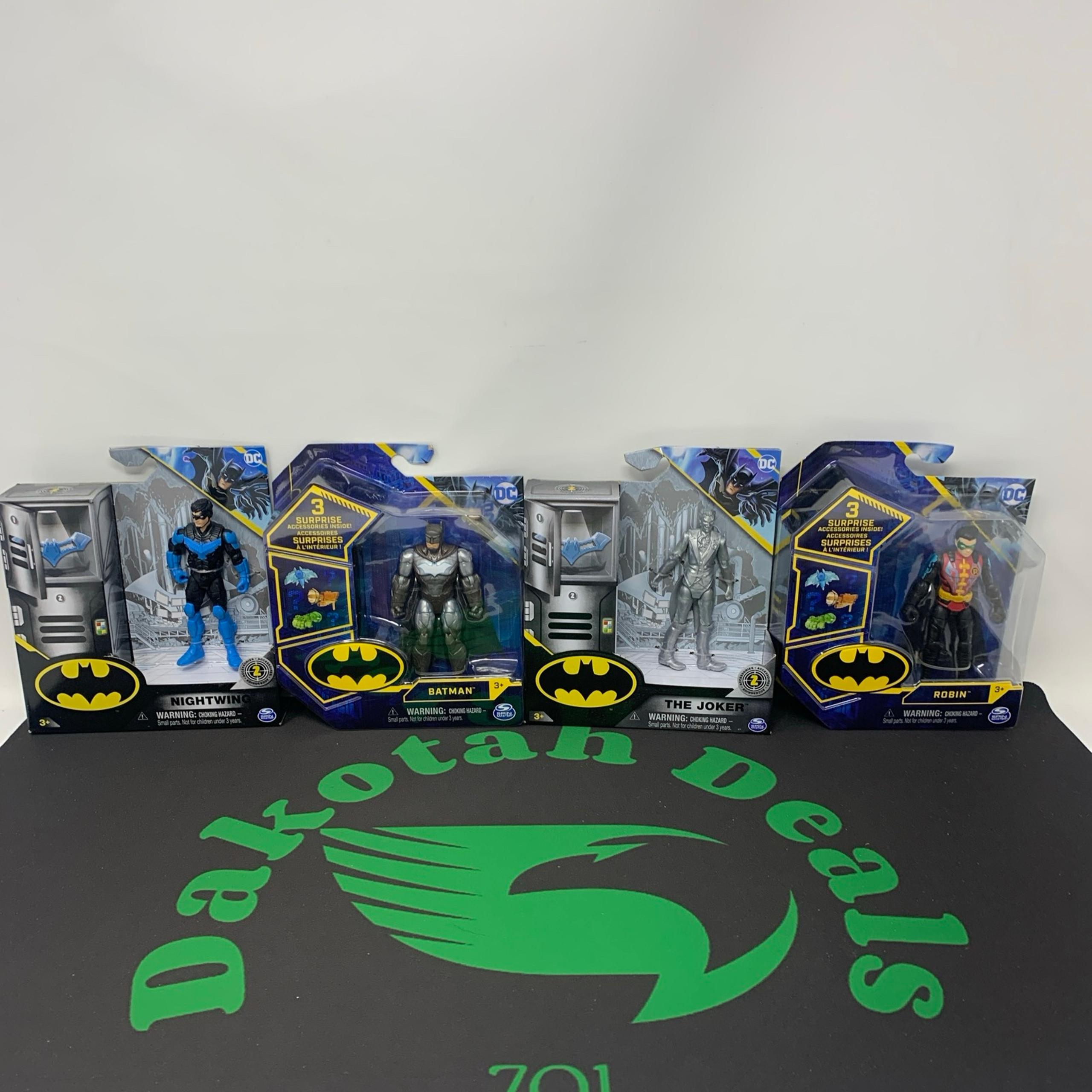 Batman Figure Lot Joker Robin Nightwing