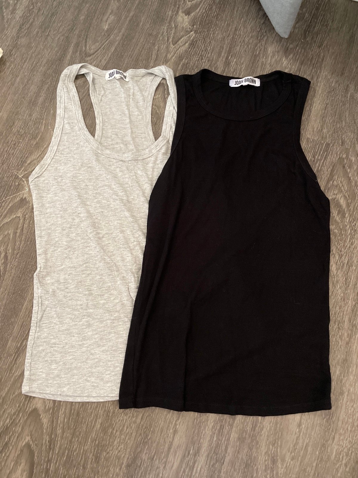 Joah Brown Ribbed Tank BUNDLE