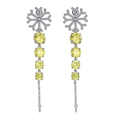 Swarovski Crystals Clarabelle Earrings