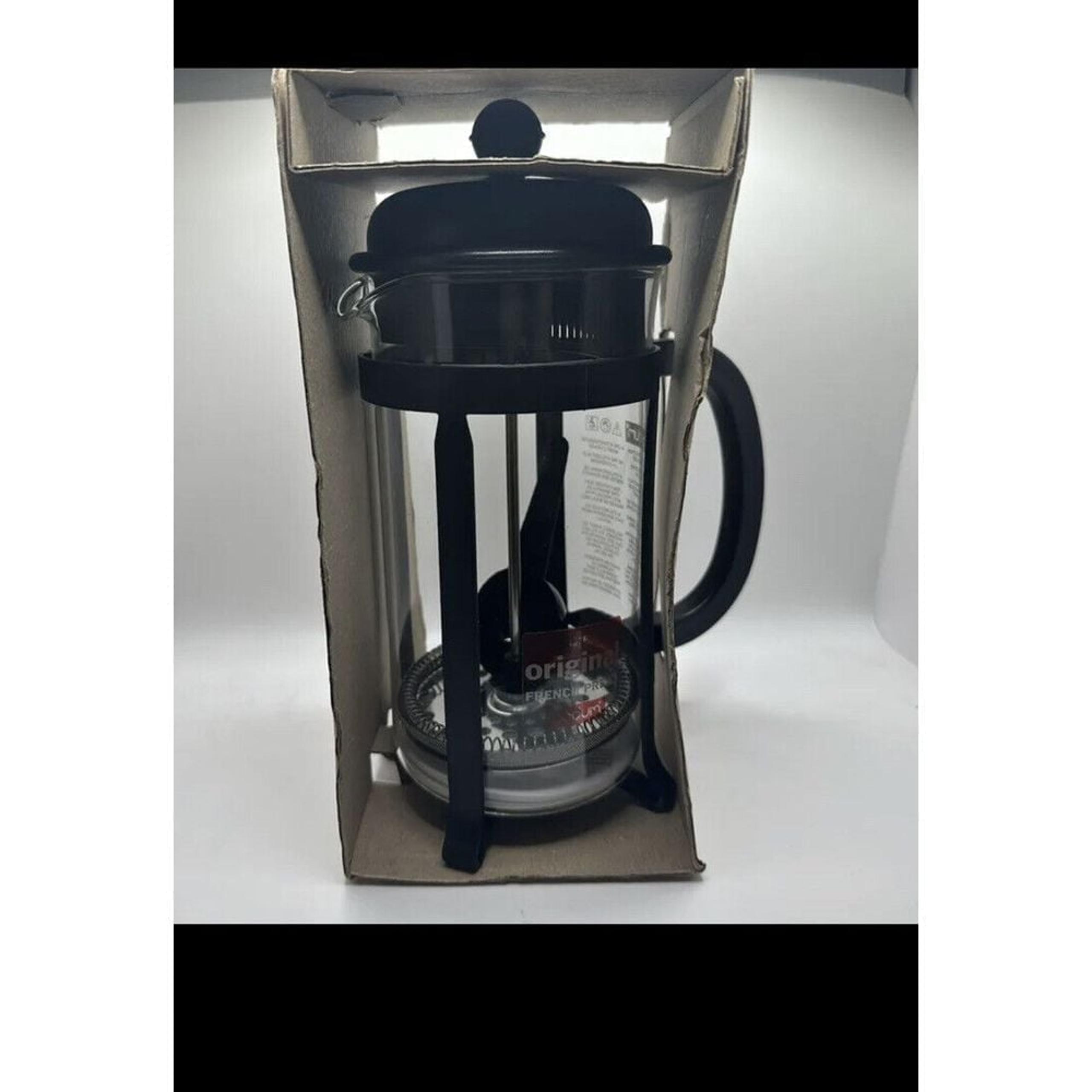 Bodum Java French Press Coffee Maker, 34 Ounce, 1 Liter, (8 Cup), Black