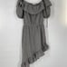 NWT LoveShackFancy (RUNS BIG)haley gingham off the shoulder dress
