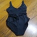 Andie Bathing Suit Medium BLACK BELMAR One Piece Swimwear NEW Swim Swimsuit Pool
