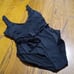 Andie Bathing Suit Medium BLACK BELMAR One Piece Swimwear NEW Swim Swimsuit Pool
