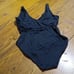 Andie Bathing Suit Medium BLACK BELMAR One Piece Swimwear NEW Swim Swimsuit Pool