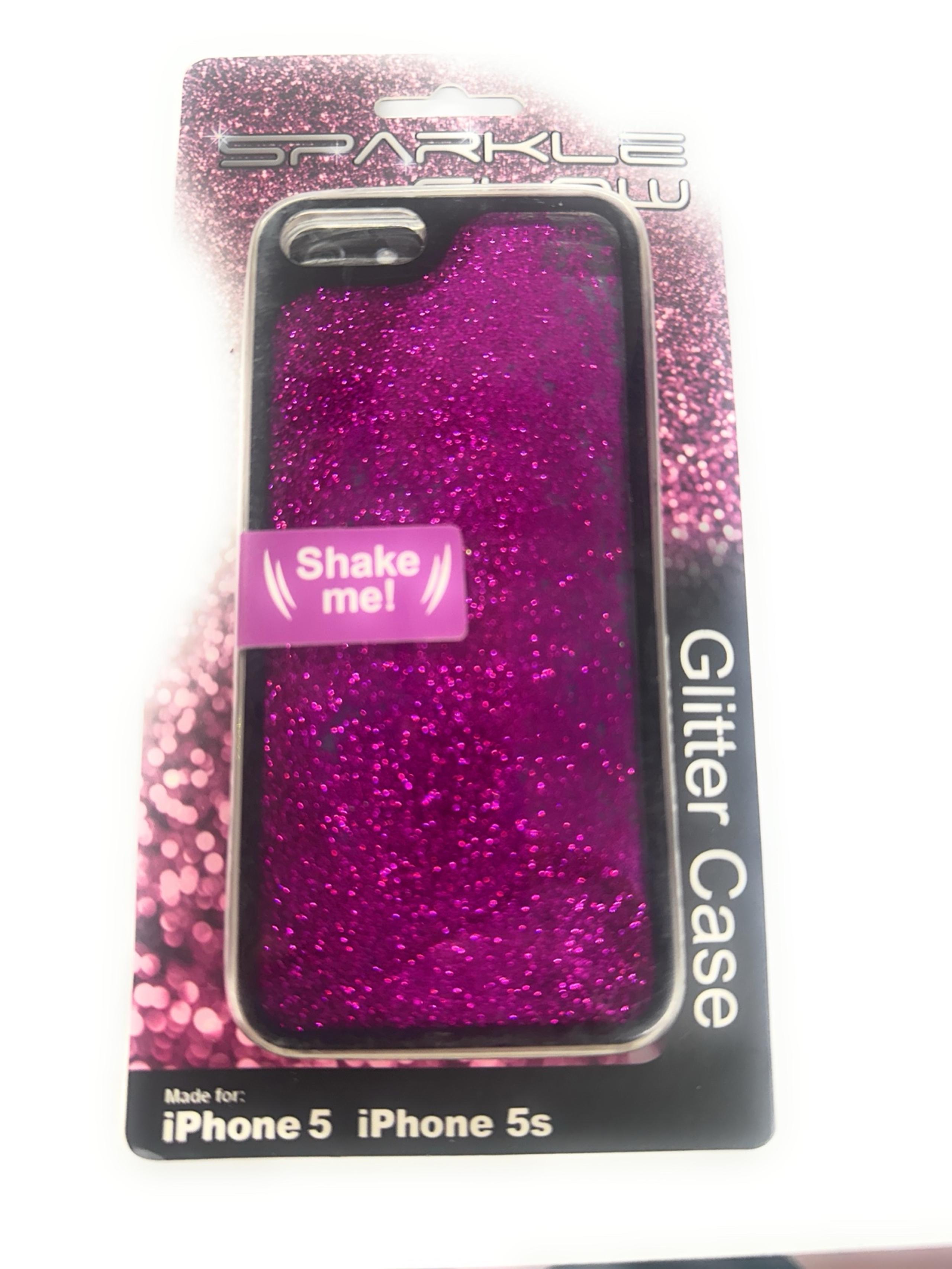 IPhone 5 & 5s Pink Sparkle Glitter Case