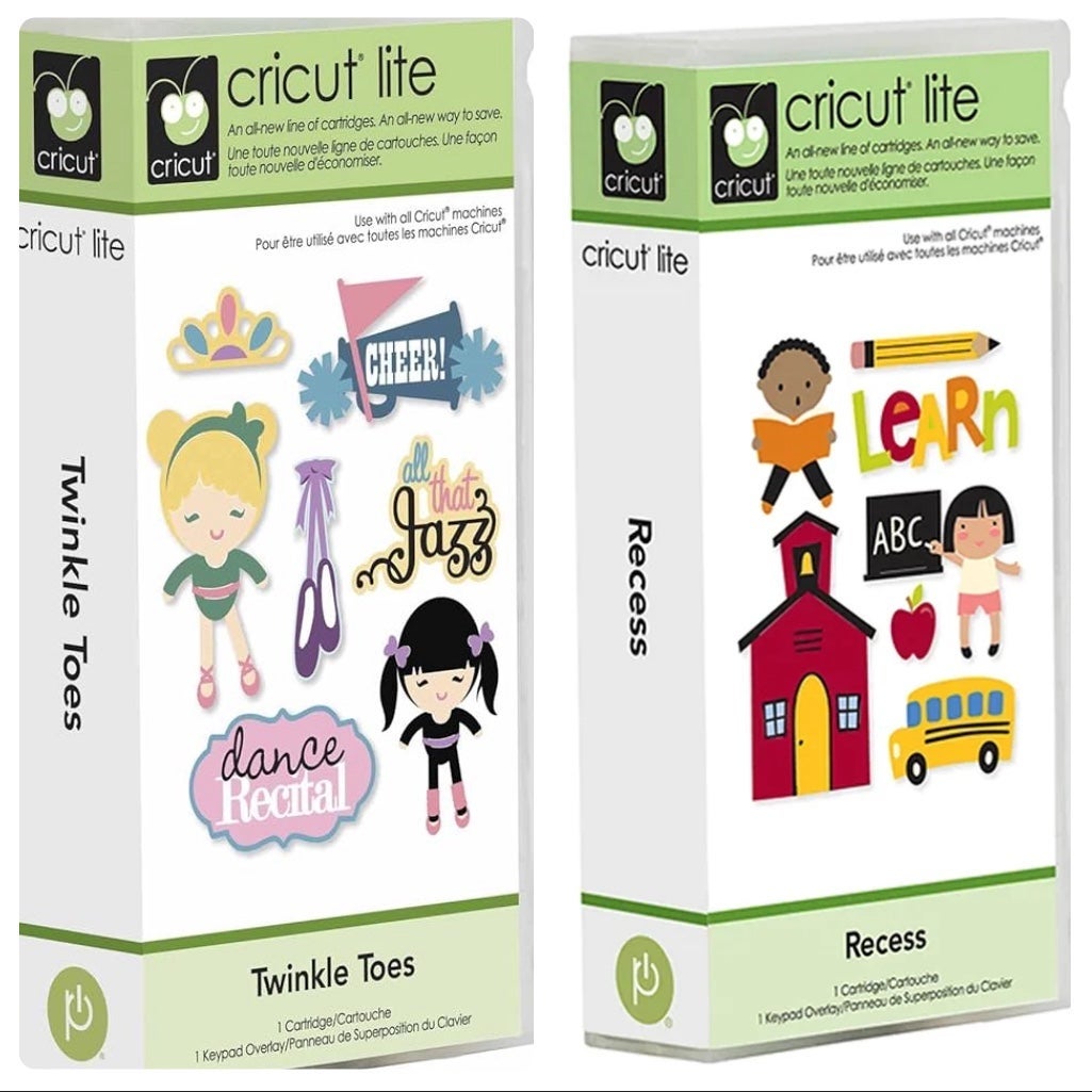 Cricut Cartridge twinkle toes and recess