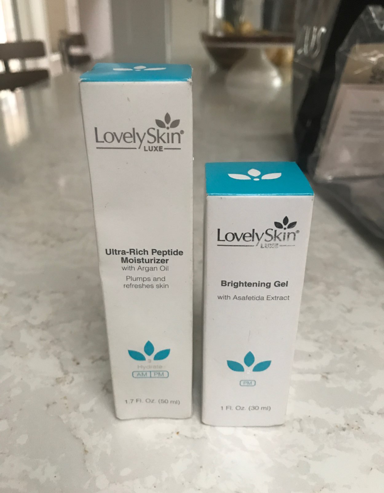 Lovelyskin Peptide Moisturizer & Gel