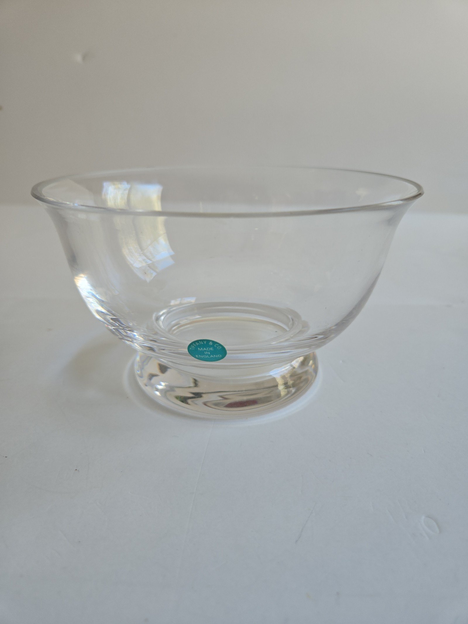 Tiffany + Company 6 Crystal Revere Bowl