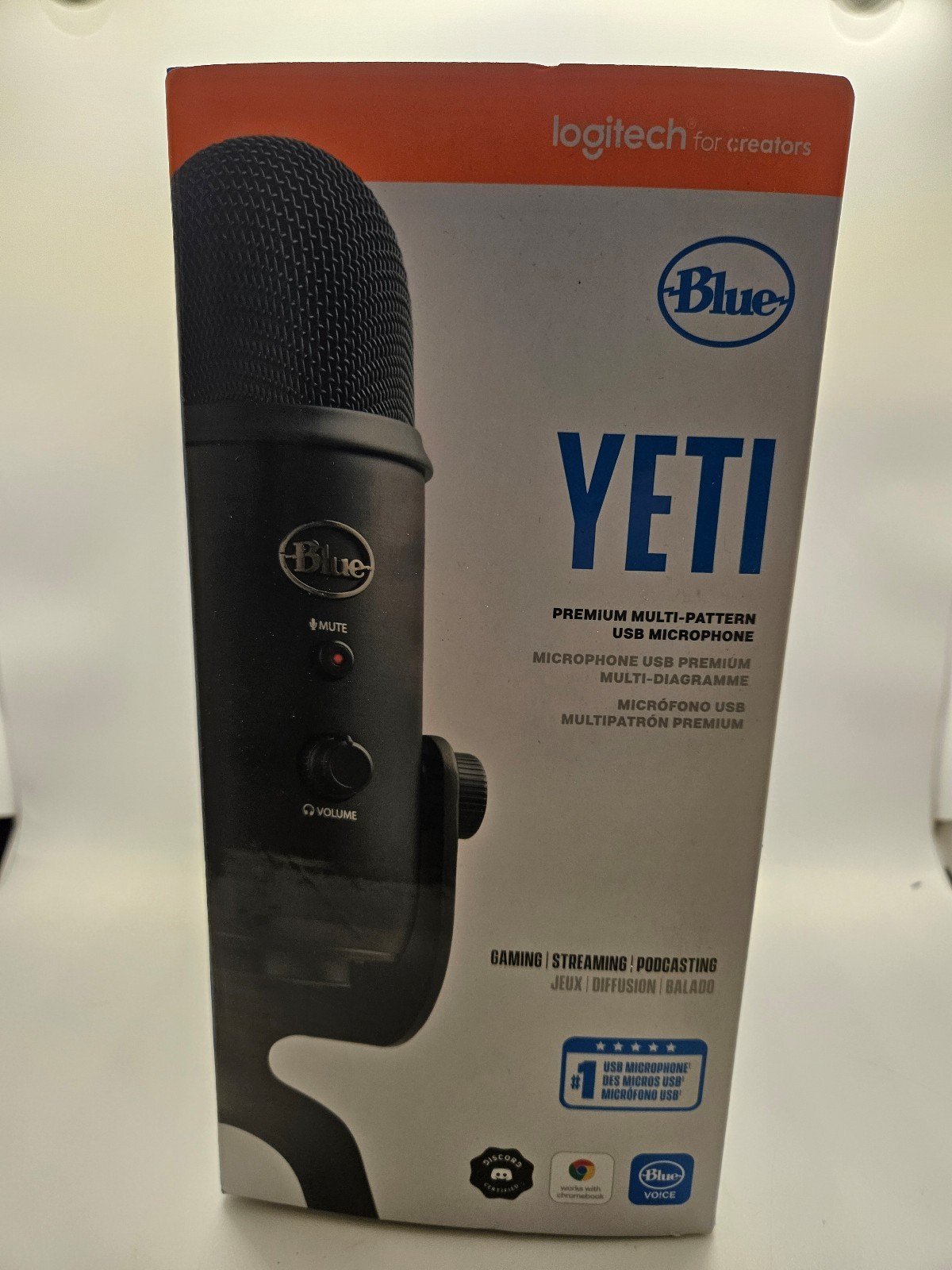 Logitech for Creators Yeti blue Microphone