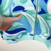 NWT Hill House The Allie Zip-Up in Ocean Kaleidoscope Sz S Hippie 70s Colorful