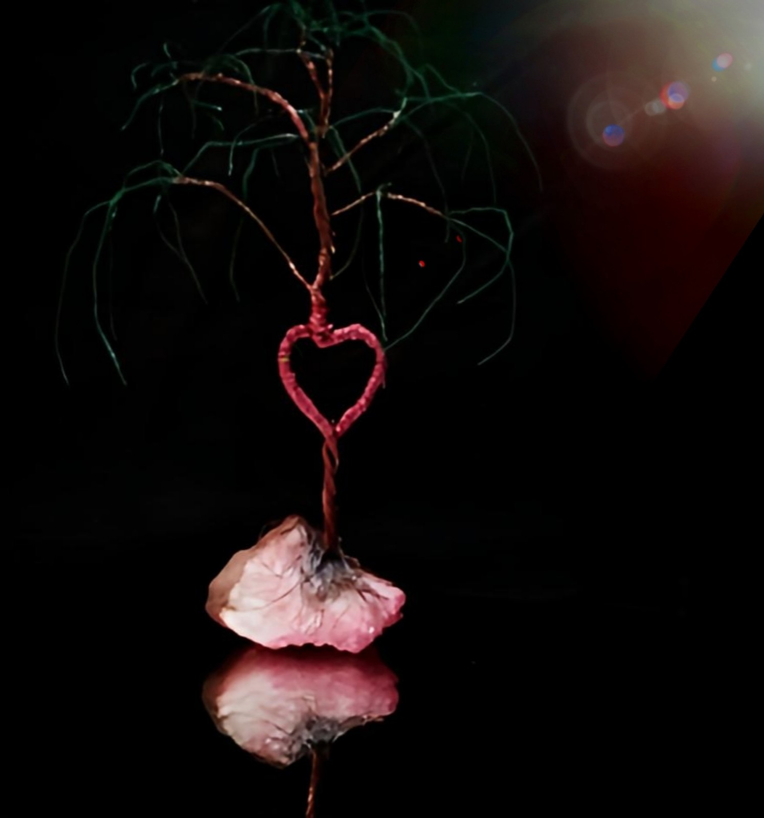 Copper bonsai tree