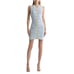Rachel Parcell Bouclé Knit Blue Sweater Dress Size Small