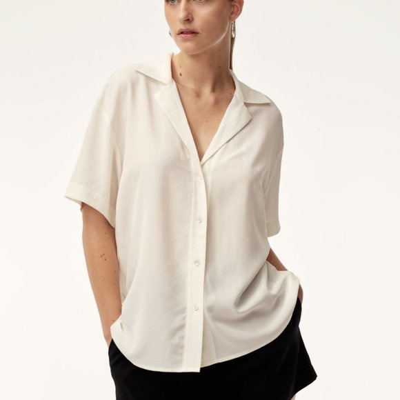 Aritzia Babaton Rorik Blouse 100% Silk